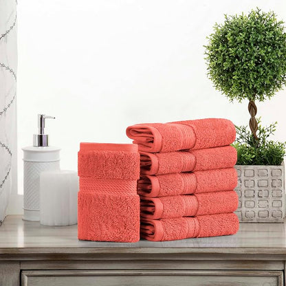 SUPERIOR Solid Egyptian Cotton Face Towel Set