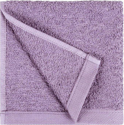 Amazon Basics Highly Absorbent, Fast Drying 100% Cotton Washcloths