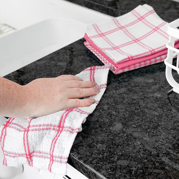 T-Fal Premium Waffle Dish Cloths: Highly Absorbent, Super Soft Long Lasting