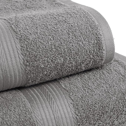 Amazon Basics 6-Piece Fade-Resistant 100% Cotton Towel Set