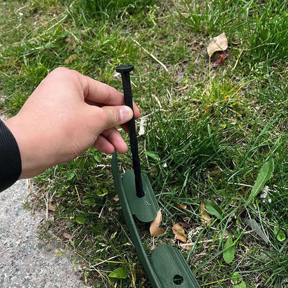 Landscape Edging 33FT,Garden Edging Borders [Extra Tall 4IN High] Flexible Lawn Edging Kit with Total 50pcs Stakes,Mini Plastic Fence Edge Used for Yard,Flowerbeds,Landscaping,Grass,Tree -Green