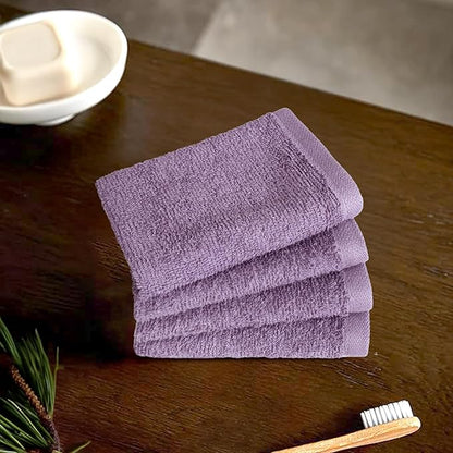 Amazon Basics Highly Absorbent, Fast Drying 100% Cotton Washcloths