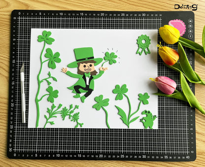 9 x 12 Inch Green Foam Sheets Crafts, 2mm Thick. 25 Pack Premium Green Foam Papers Set, for Crafting,DIY Project,Classroom, Scrapbooking, 3D Card Making