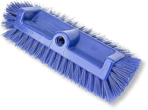 SPARTA Multi-Level Tile Scrub Brush 12" Wide Brush Head, Heavy-Duty Tile