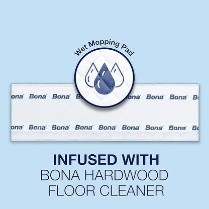 Bona Hardwood Floor Disposable Wet Cleaning Pads
