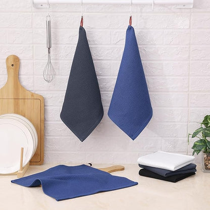 Homaxy 100% Cotton Waffle Weave Kitchen Towels