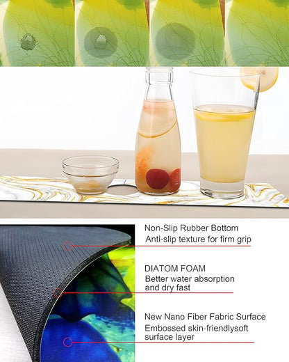 Kitchen Sink Splash Guard Faucet Mat Super Absorbent Fast Drying Mat Sink