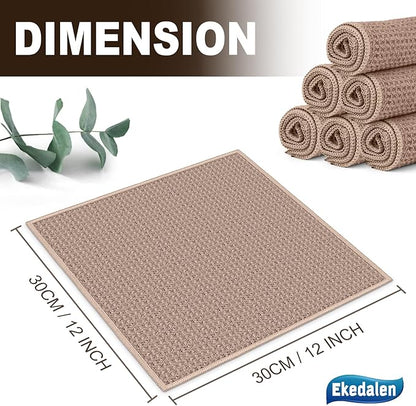 Microfiber Cleaning Cloth Waffle Weave