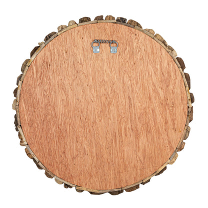 Creative Co-Op Round Driftwood Wall Décor