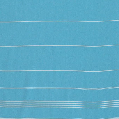 Bersuse Towels Anatolia XL Beach Blanket Throw Blanket Turkish Towel 100% Cotton Extra-Large Quick-Dry Lightweight Premium Peshtemal Towel - 61x82 Inches, Turquoise (Set of 3)