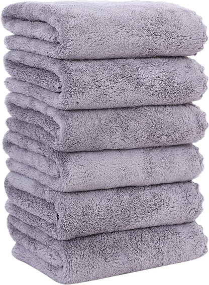 MOONQUEEN 6 Pack Premium Hand Towels