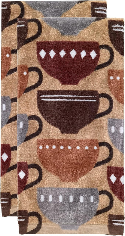 T-Fal Fiber Reactive Print Kitchen Towels: Highly Absorbent, Super Soft