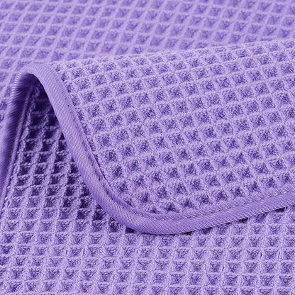 POLYTE 430 GSM Microfiber Lint Free Hand Towel, 16 x 30 in, 4 Pack