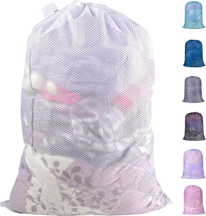 Polecasa Extra Heavy Duty Large Diamond Mesh Laundry Bags