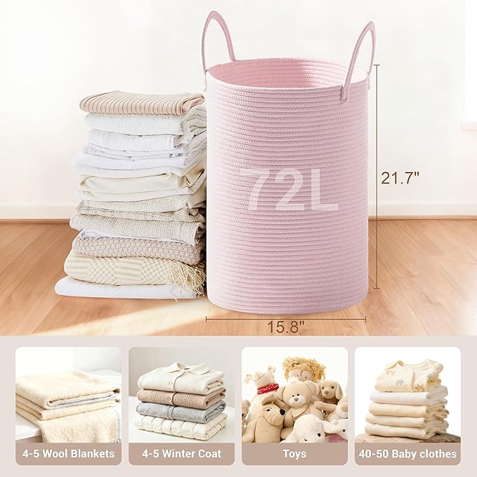 Girls' Tall Laundry Basket