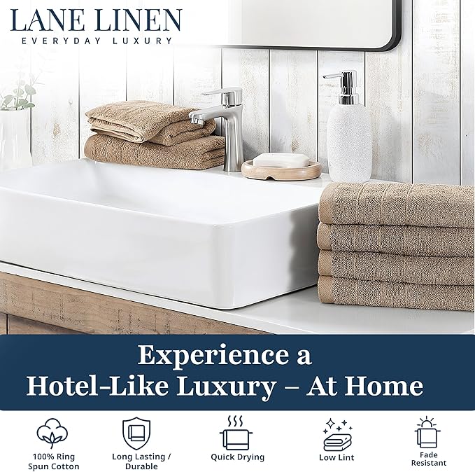 LANE LINEN Bathroom Hand Towels