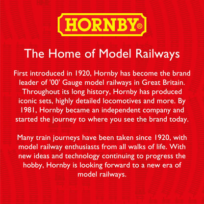 Hornby Hobby Train Tracks - R8206 Power Track Straight Track Pieces - Small Scale Model Accessories for Train, Electric Railroad Supplies with HO/OO Gauge Compatibility, Straight Tracks
