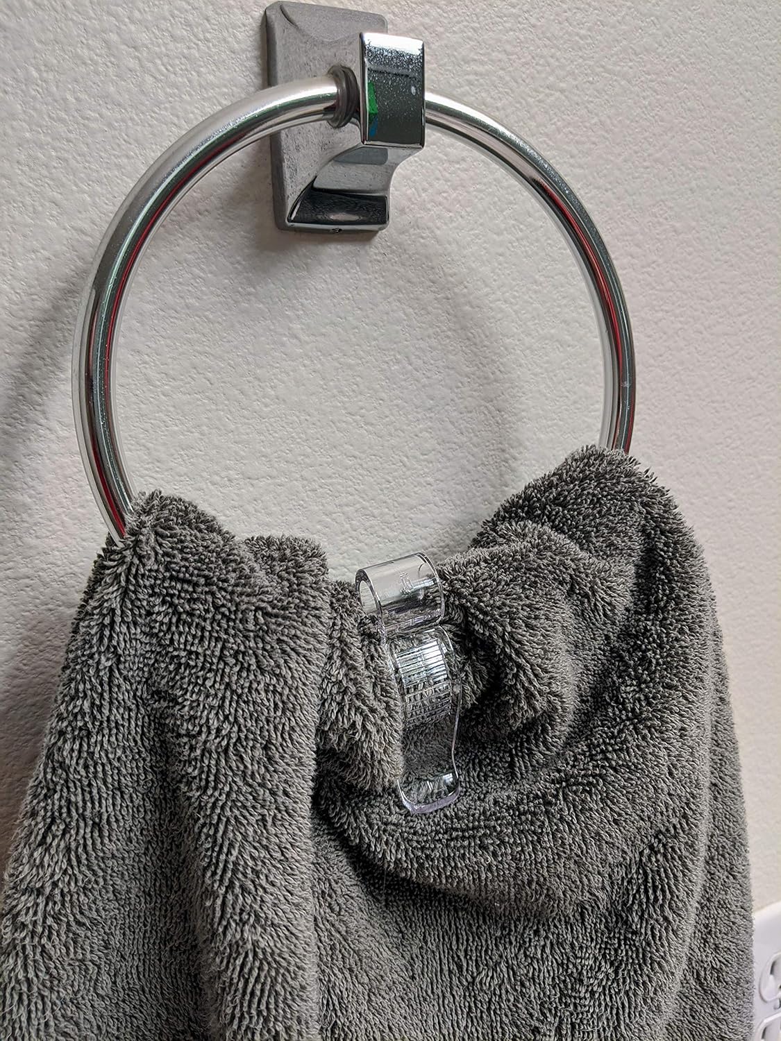 Towel Clip (3-Pack) - No Fuss Hand-Towel Clip for Kitchen or Bathroom