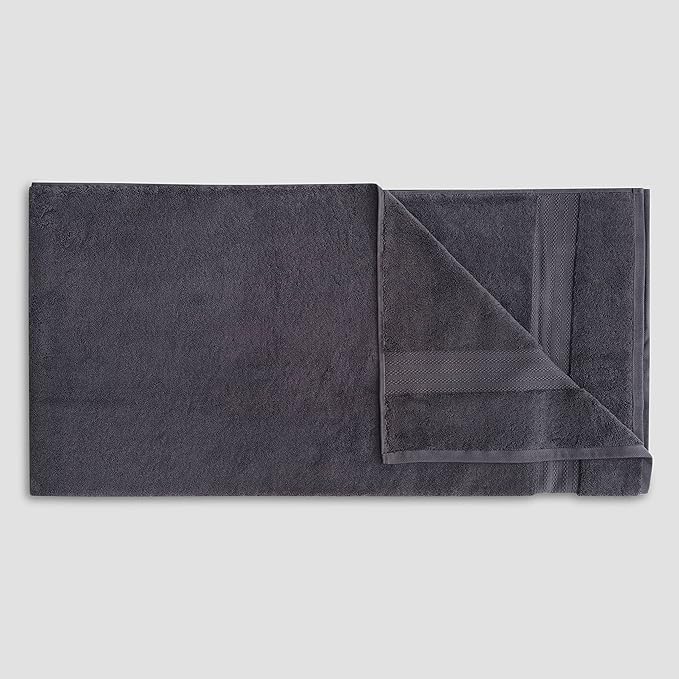 Fabdreams 100% Organic Cotton Bath Sheet Set of 2 700 GSM Oversized Towels