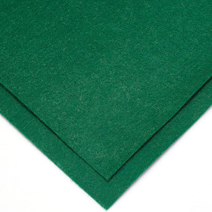 BENECREAT 10FT 15.75 Inch Wide Green Felt Fabric Sheet Nonwoven Felt Roll Padding Felt Fabric for Christmas Decor, Cushion, DIY Craft, Patchwork Sewing, 0.9mm Thick