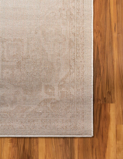 Unique Loom Utopia Collection Traditional Classic Vintage Inspired Area Rug with Warm Hues (5' 0 x 8' 0 Rectangular, Beige/Brown)