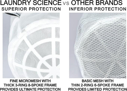 Premium Bra Wash Bag – Set of 3 Mesh Lingerie Laundry Bags