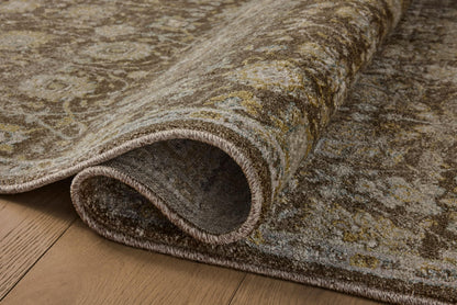 Loloi Magnolia Home by Joanna Gaines Mona Collection MOA-03 BARK/Natural 7'-6" x 10' Area Rug