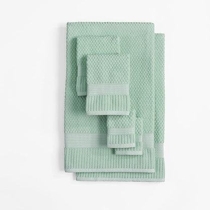 NY Loft 100% Cotton Towel Set 6 Piece | Super Soft & Absorbent Quick-Dry 2 Bath