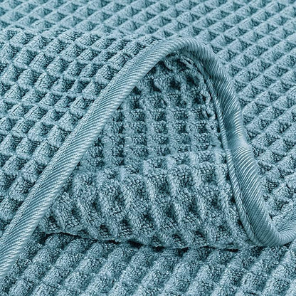 POLYTE 430 GSM Microfiber Lint Free Hand Towel, 16 x 30 in, 4 Pack