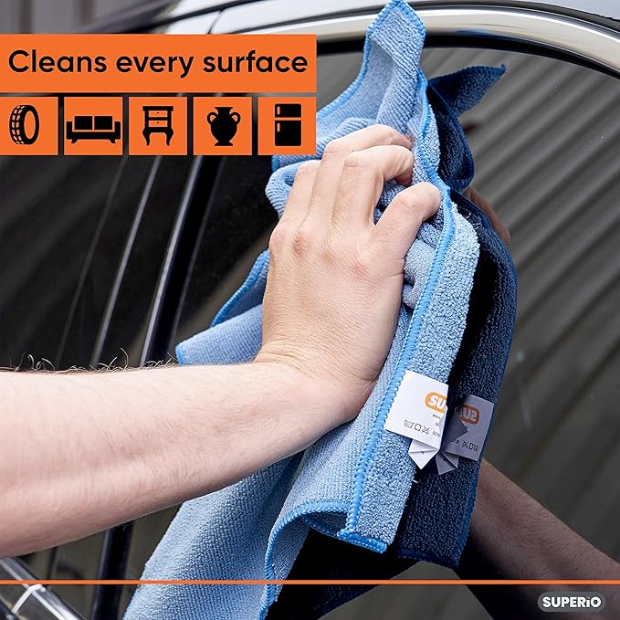 Superio Microfiber Cleaning Cloth