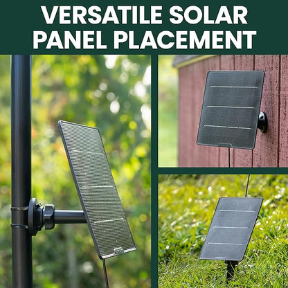 Perky-Pet Solar Powered Smart Bird Feeder with Camera - Squirrel-Resistant, 3.2L Capacity, Motion Activated 1080p HD WiFi Live Stream Camera, SPCAM, SPCAMSLR - Camera Feeder Gift Idea, Forest Green