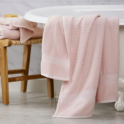 NY Loft 100% Cotton Hand Towel 6 Pack | Super Soft & Absorbent Quick-Dry Hand