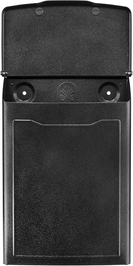 ARCHITECTURAL MAILBOXES 2681P Pewter Marina Wall Mount Mailbox, Small (Pack of 10)