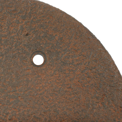 Sunnydaze 12" Round Wall Planter - Polyresin Wall-Hanging Flower Pot for Indoor or Outdoor Use - Dark Brown