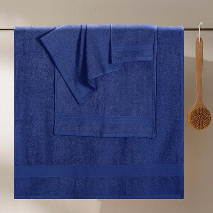 GLAMBURG Ultra Soft 8-Piece Towel Set