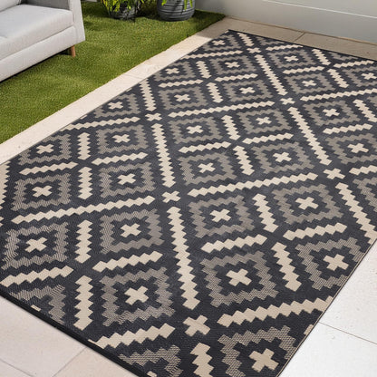 YONILE Outdoor Rug Waterproof for Patio,5x8 ft Outdoor Plastic Straw Rug,Reversible Plastic Area Rugs Mat Outside Carpet for RV, Deck, Porch, Picnic, Beach, Balcony
