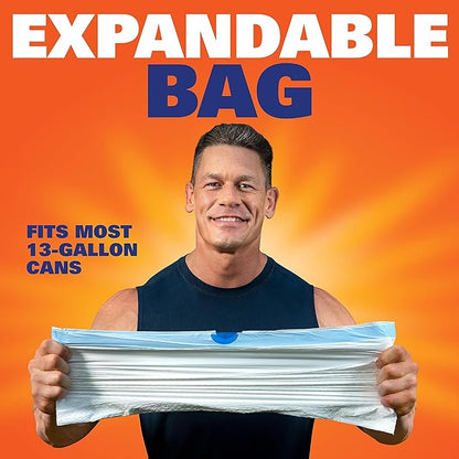 Hefty Ultra Strong 13 Gallon Trash Bags, Tall Kitchen Trash Bags 13 Gallon Size