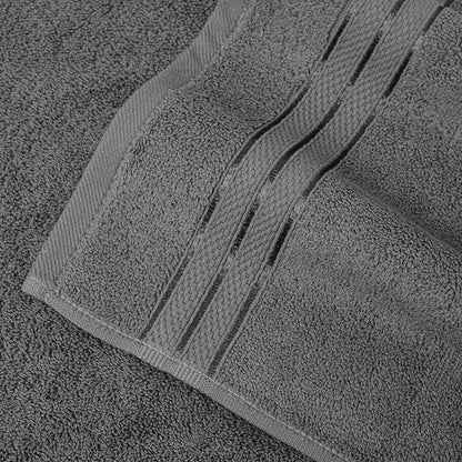 Elegant Comfort Three Line Popcorn Towel Set