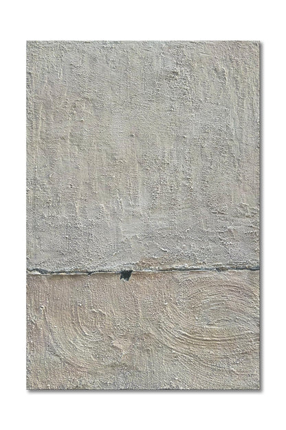 NANKAI Hand Painted Minimalist Black and White Art Canvas Abstract Oil Painting 36x24 inch Wall Decorative Art