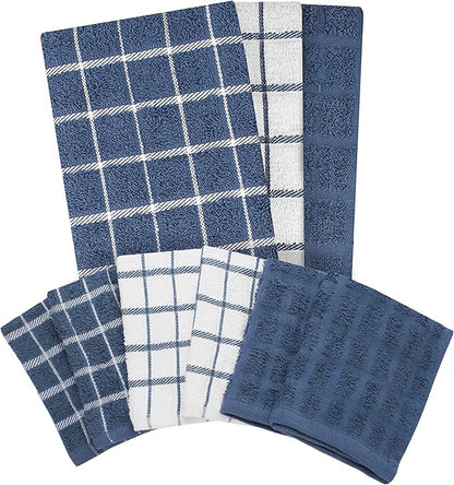 Ritz Premium 3-Pack Kitchen Towel & 6-Pack Dish Cloth Set