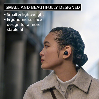 Sony WF-1000XM5 Premium Noise Cancelling Truly Wireless Bluetooth Earbuds & in-Ear Headphones with Alexa Built-in, Black