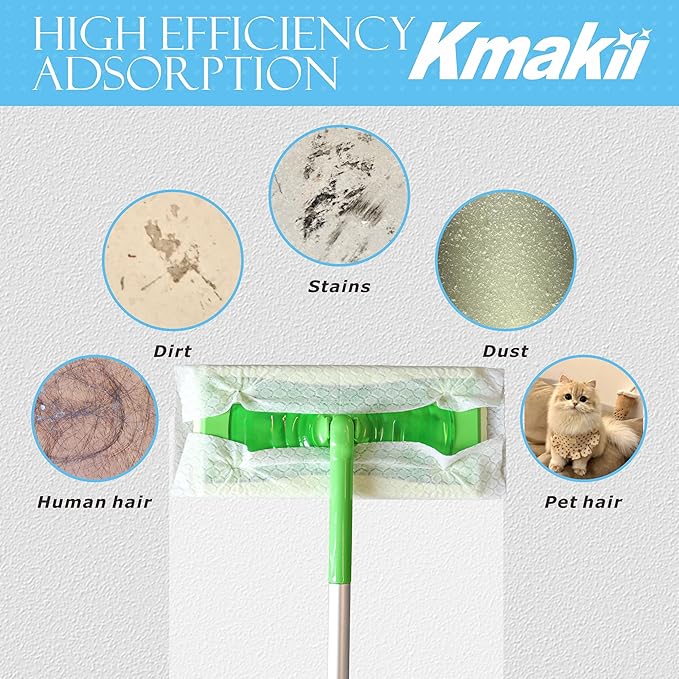 KMAKII Dry Sweeping Cloths