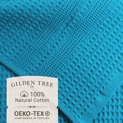 GILDEN TREE Waffle Bath Sheet Large Bath Towels Quick Dry Thin Body Towels