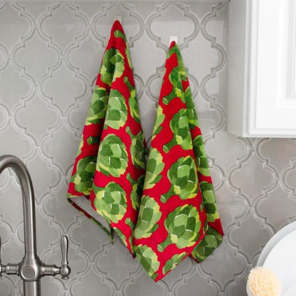 T-Fal Fiber Reactive Print Kitchen Towels: Highly Absorbent, Super Soft