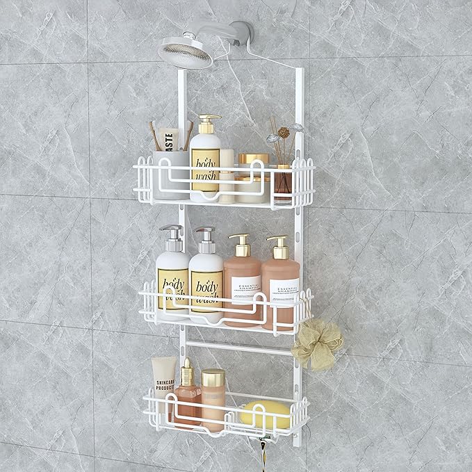 SWTYMIKI Shower Caddy Hanging Organizer