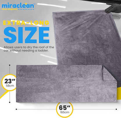 Car Drying Towels Extra Large Super Absorbent 65 x 23 Inch Microfiber Car