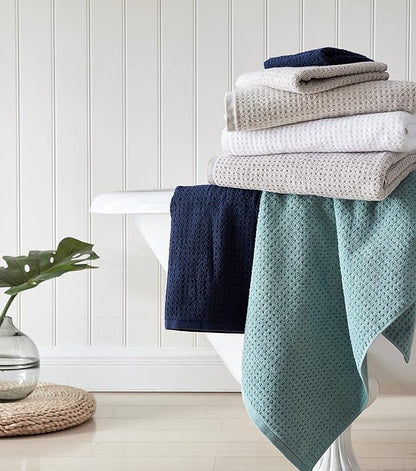 Tommy Bahama - Bath Towels, Highly Absorbent Cotton Bathroom Decor, Low Linting