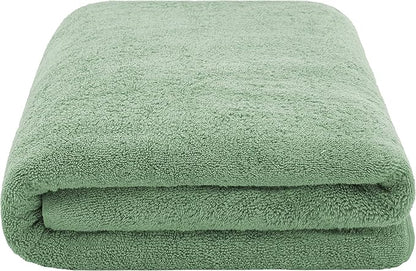 American Soft Linen 100% Cotton 600 GSM Turkish 40x80 Oversized Bath Towel Sheet