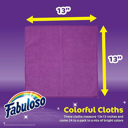 Fabuloso Microfiber Cleaning Cloths