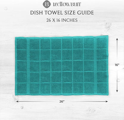100% Cotton Terry Dish Cloth & Dish Towel)